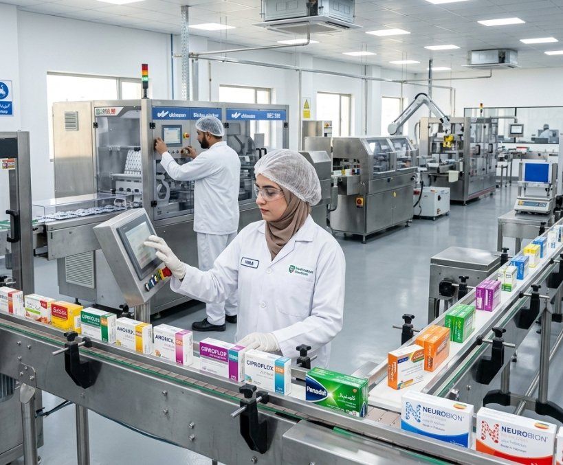 Packaging line